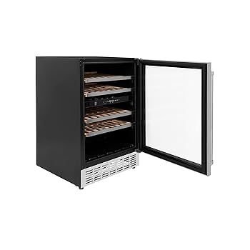 その他 Wine cooler Haier 84 Bottle Single Zone Wine Cooler - Black HWS84GNF